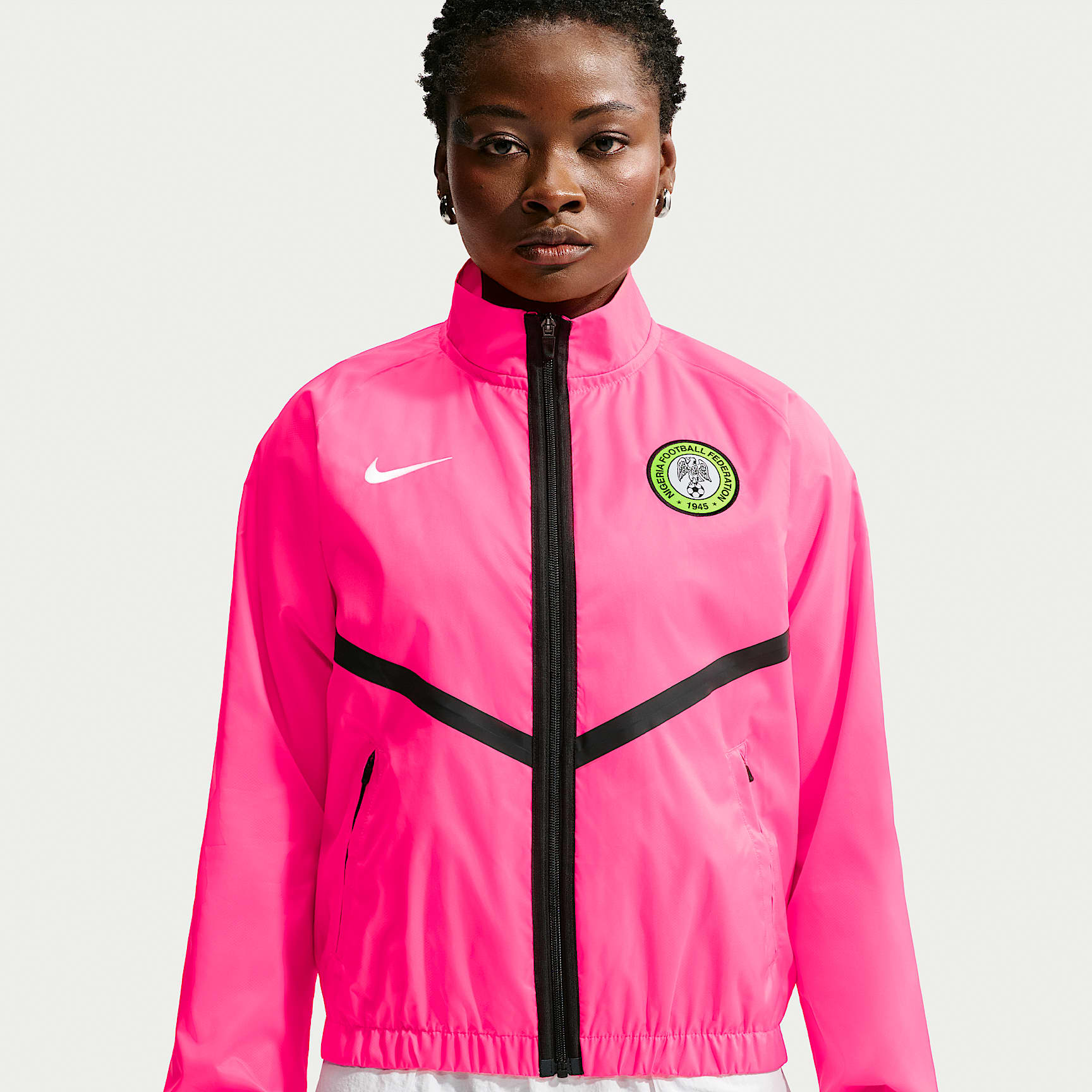 Nigeria Women's Nike Dri-FIT Soccer Anthem Jacket. Nike.com
